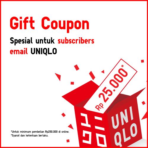E-Newsletter Coupon Rp25.000