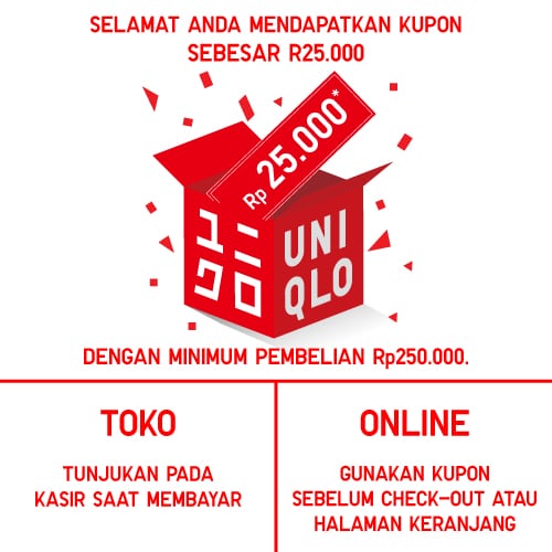 Welcome Coupon Rp25.000