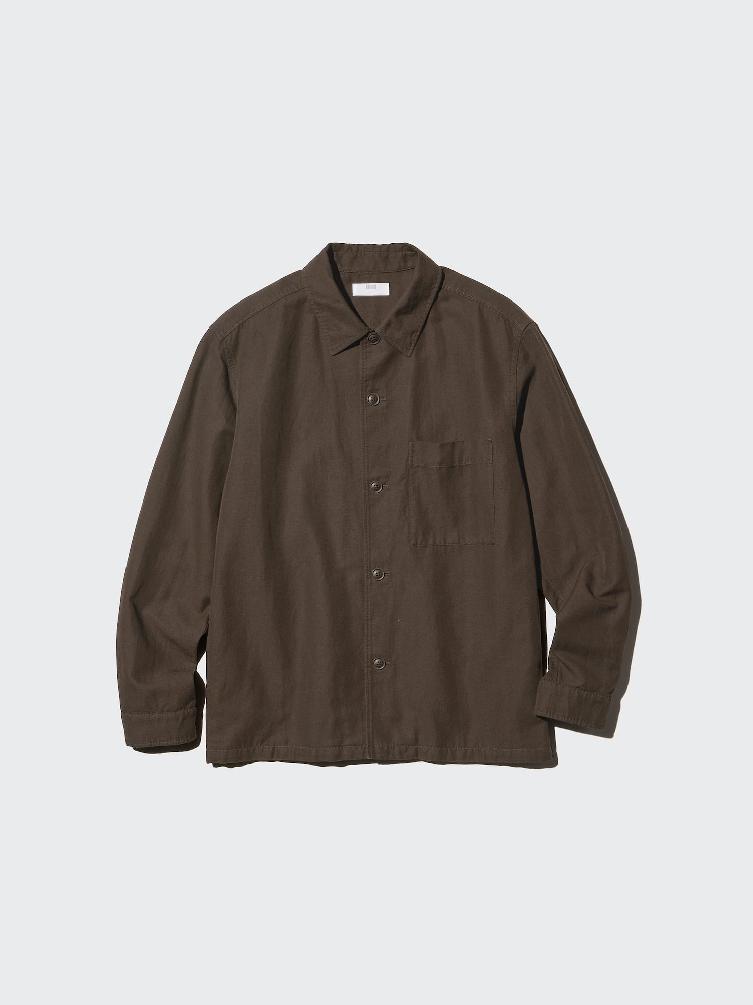 Cotton Linen Shirt Jacket