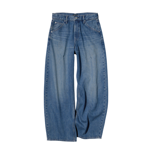 Drapey Wide Flare Jeans