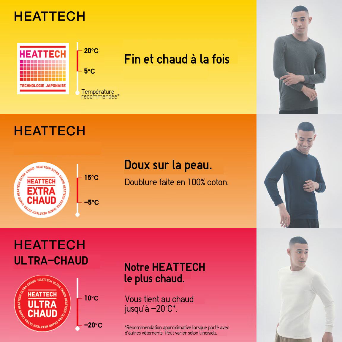 Sous-vêtements Thermiques Gagli Pour Homme - Doublure Polaire - Confort Froid - Activités Extérieur