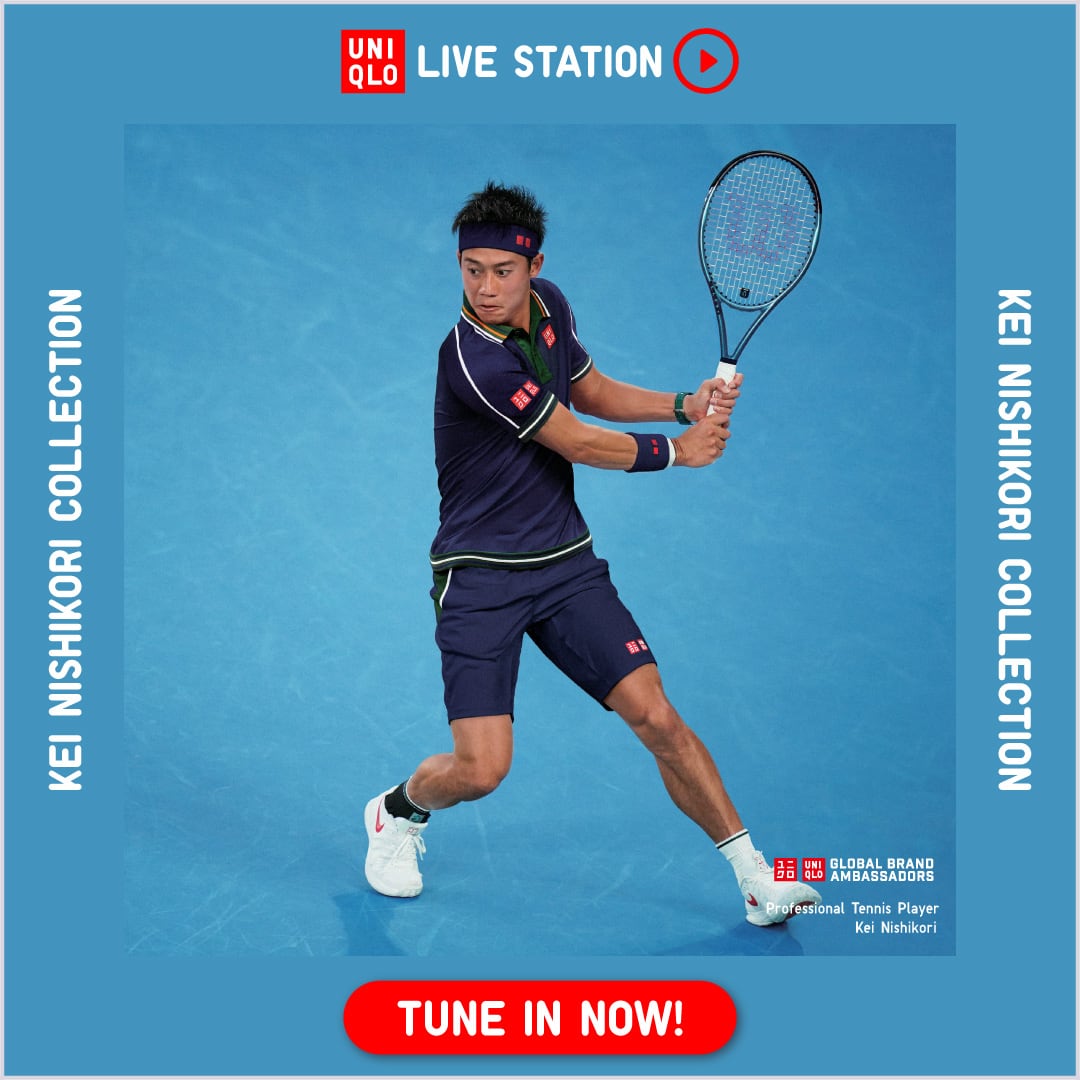 Kei Nishikori Collection by UNIQLO PIM 3 | UNIQLO LIVE STATION