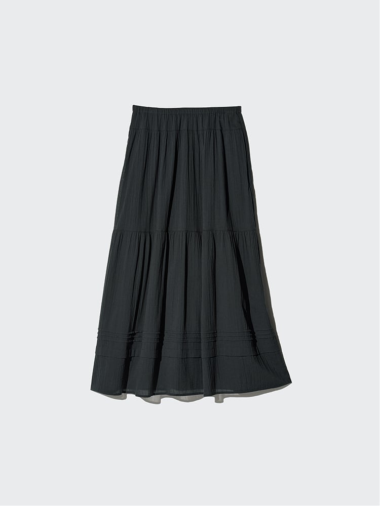 Tiered Maxi Skirt