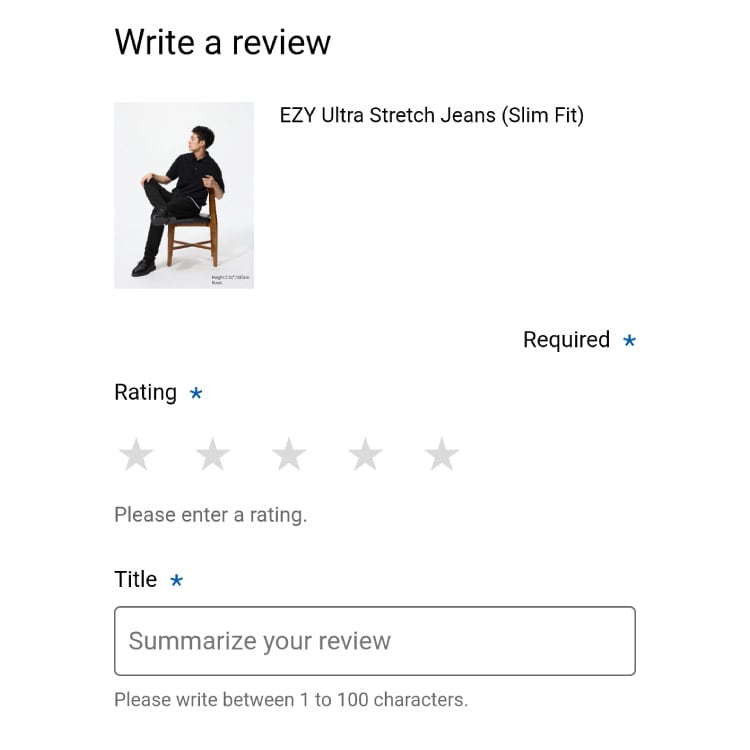 Step 3: Write review