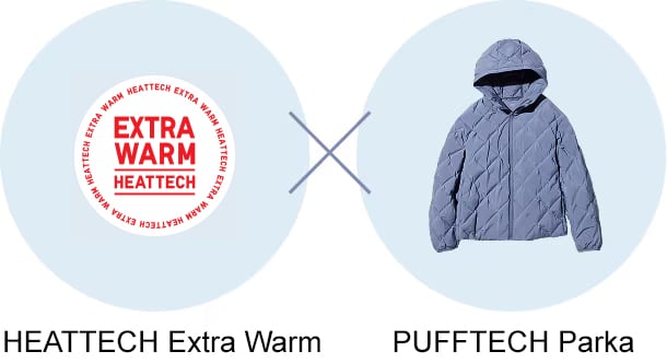 HEATTECH x PUFFTECH jacket