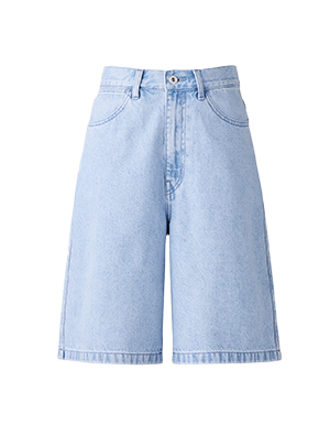 Denim Bermuda Shorts