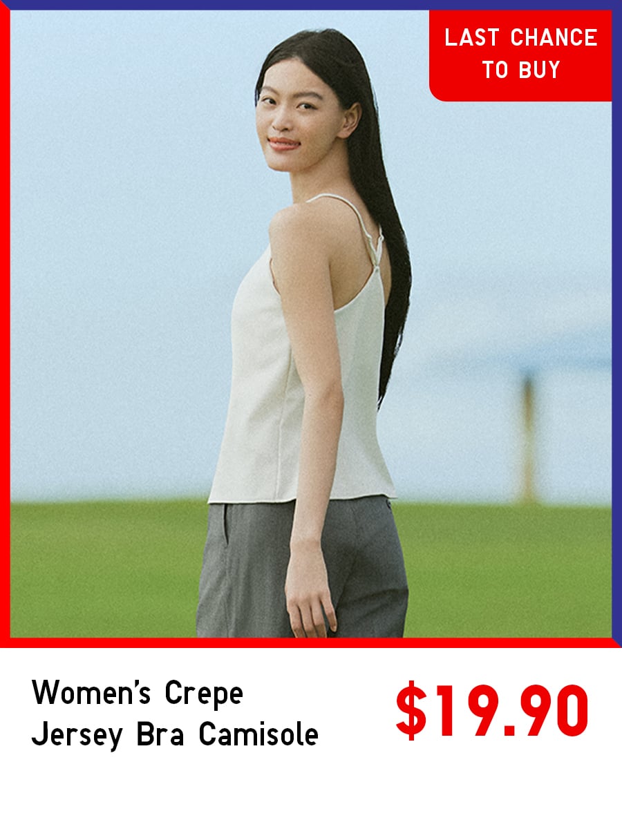 W Crepe Jersey Bra Camisole
