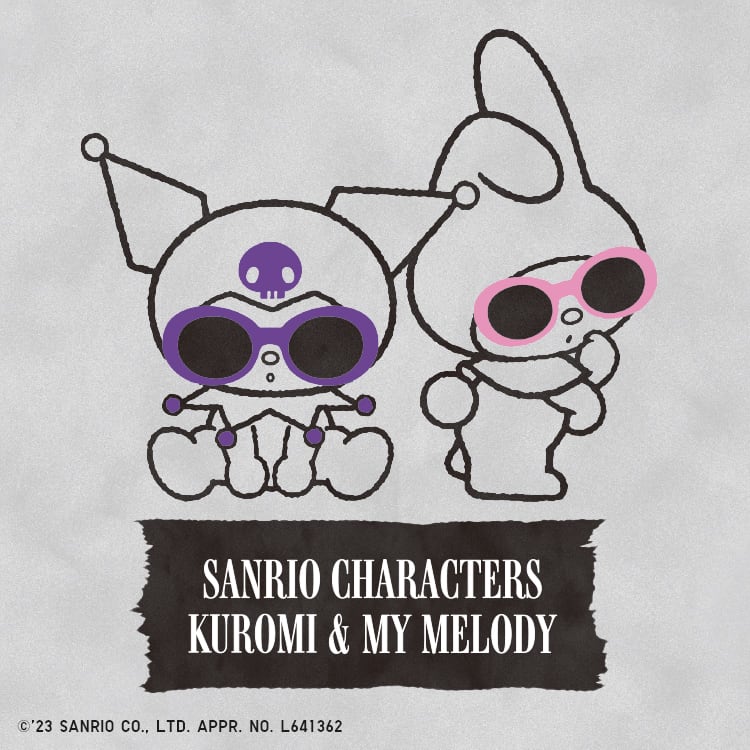 SANRIO CHARACTERS: KUROMI & MY MELODY
