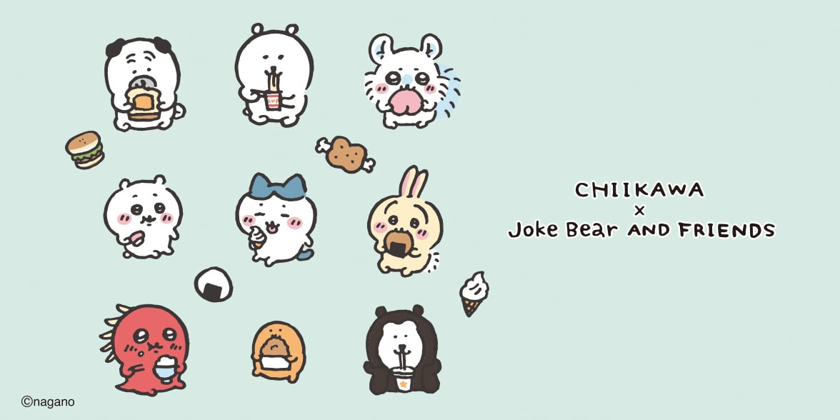 Chiikawa x Sanrio characters : Sweets collection
