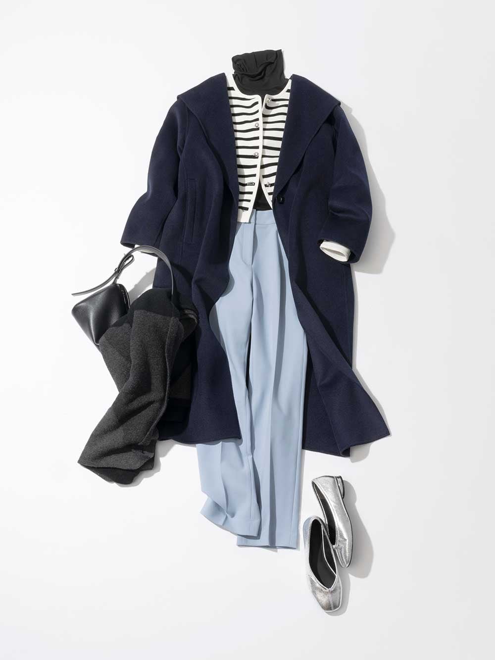 冬から春へ、ボーダーでつなぐ大人のマリンスタイル