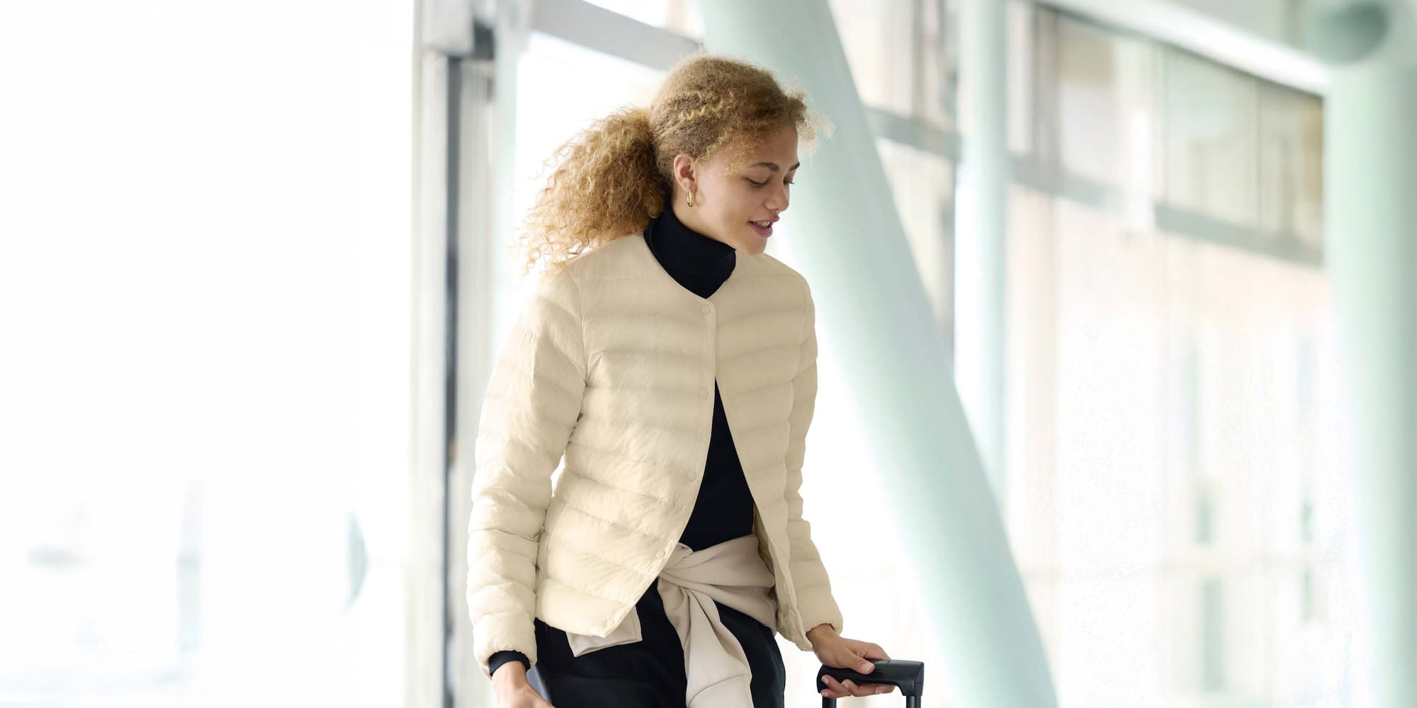 Warmth without the bulk in a packable, and 
easy to layer design.