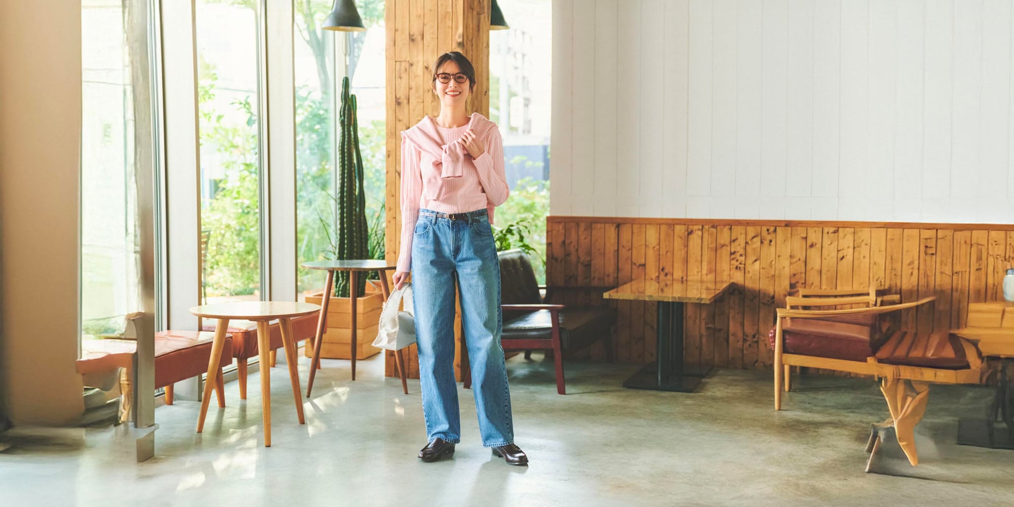 JWA - W's JWA baggy jeans/shorts