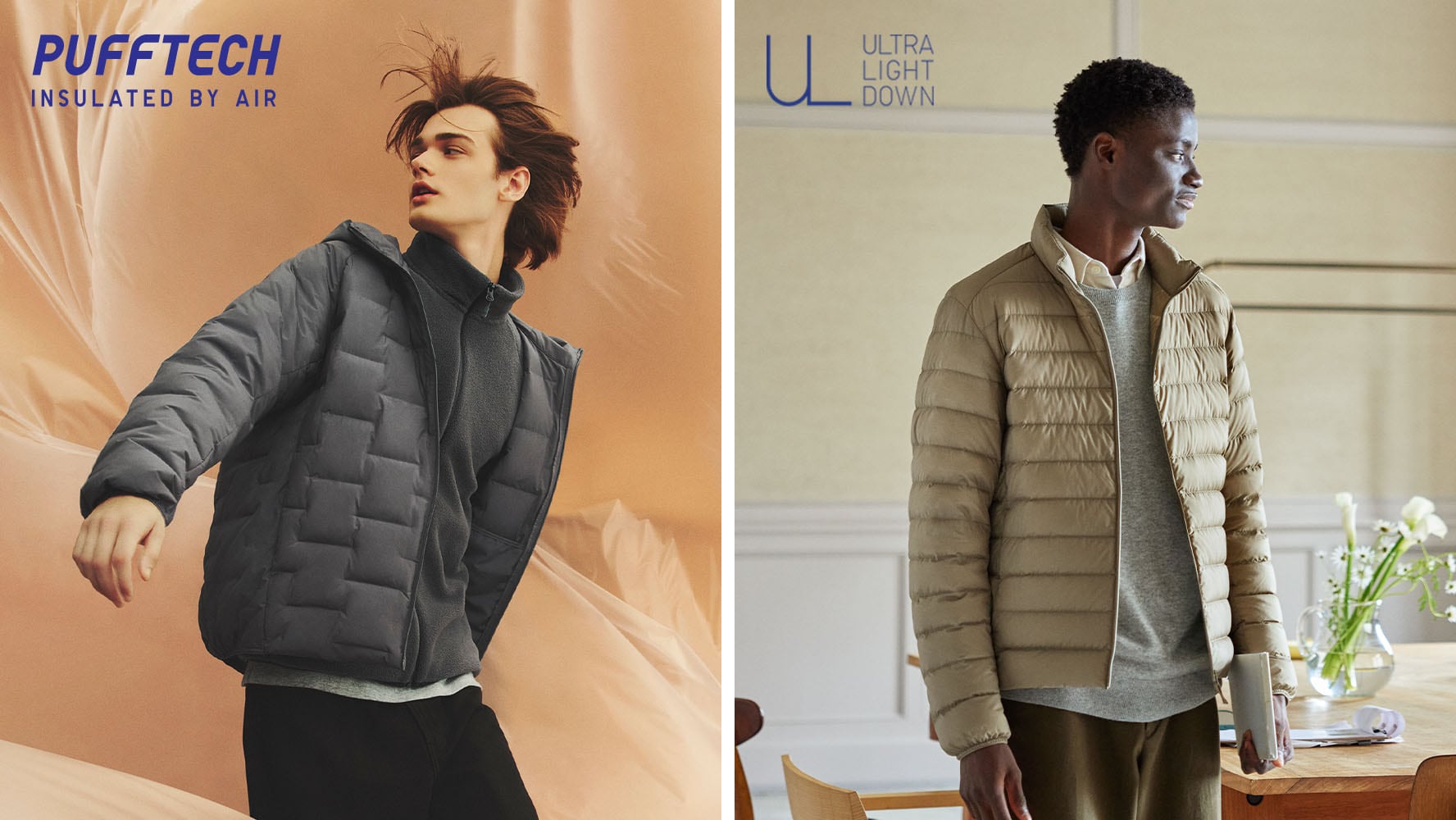 Shop Men s PUFFTECH and Ultra Light Down Jackets Coats UNIQLO US