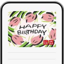 WRITTEN BY IZUMIDALEE HAPPY BIRTHDAY(チューリップ)