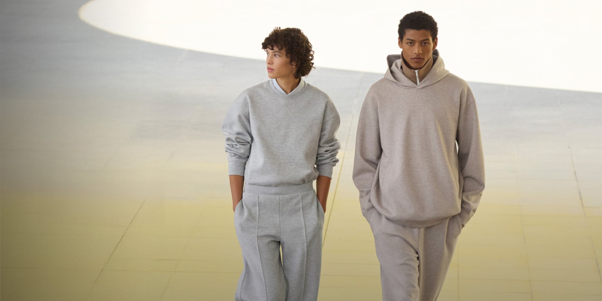 Modernity in Motion. Smart tailoring and functional fabric. Designed by Clare Waight Keller.