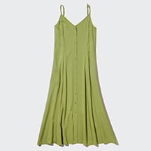 W's button down camisole flare dress (in-season)