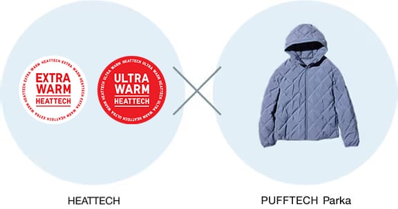 HEATTECH x PUFFTECH jacket