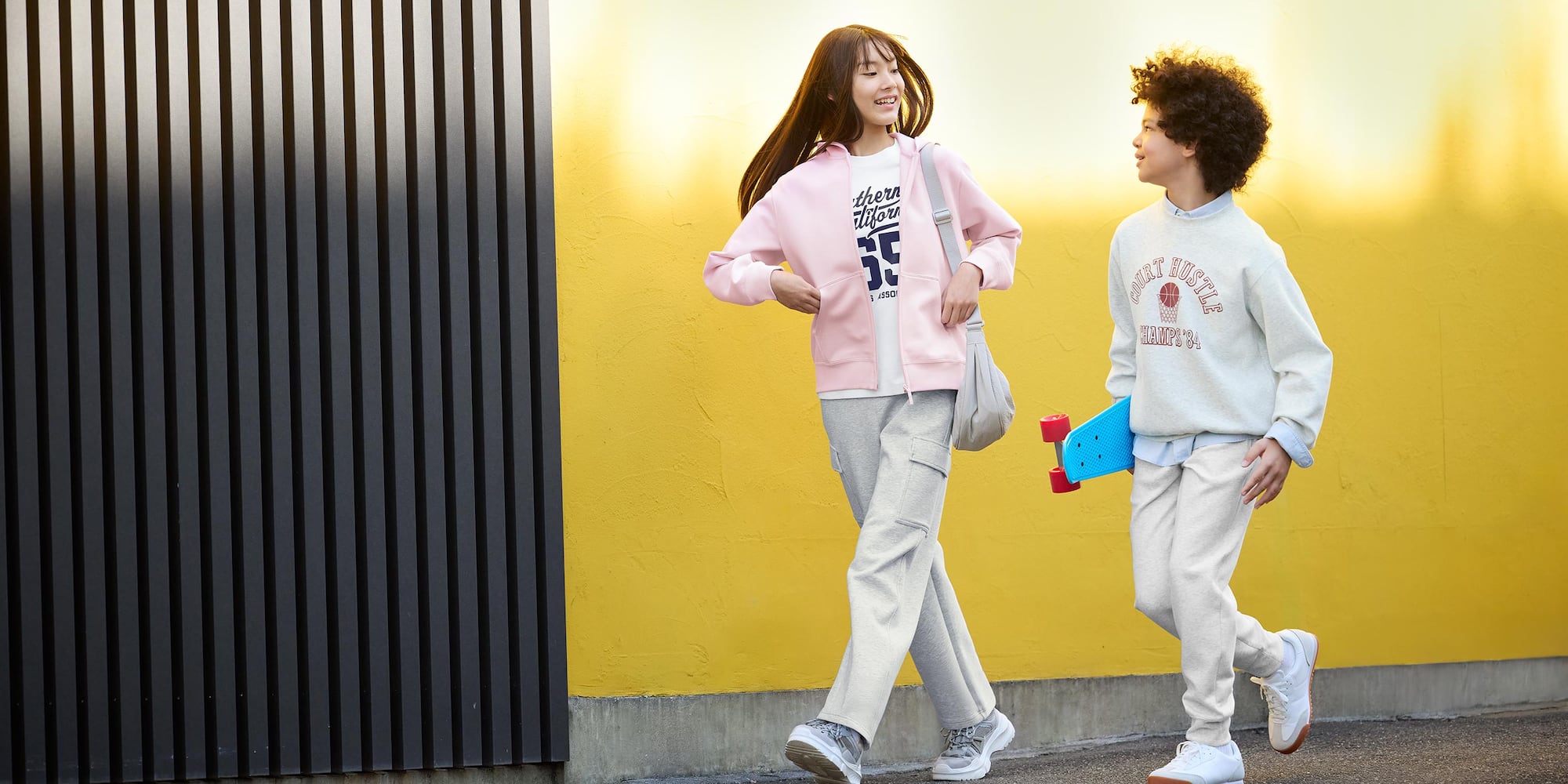 Discover our collection of smart, yet sporty pieces for kids.