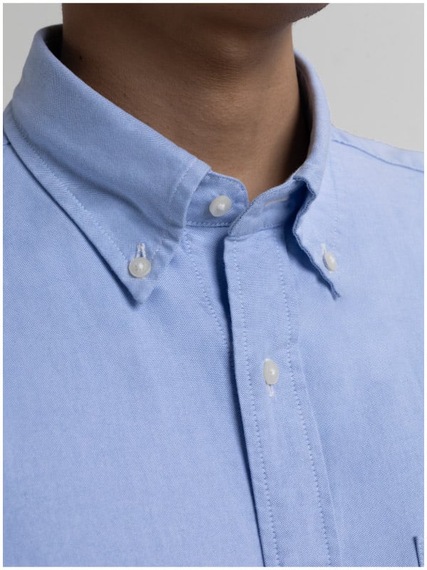 Oxford Shirt | Long Sleeve Regular Fit Size L