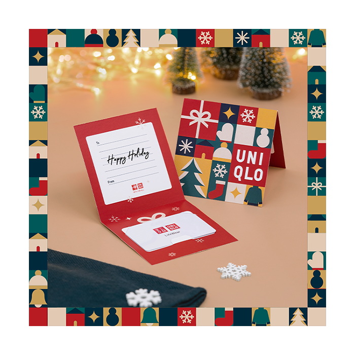 UNIQLO US Gift Cards, Holidays, Birthdays, & More