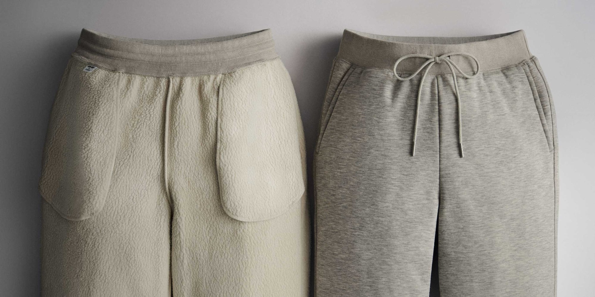 Jogger designed with HEATTECH fleece 
fabric for warmth.