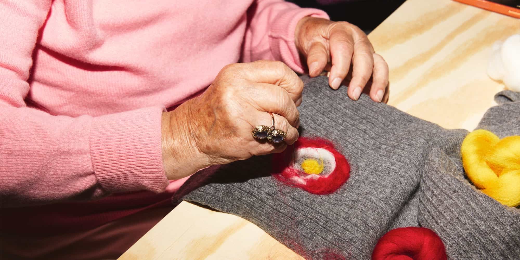repairing cashmere