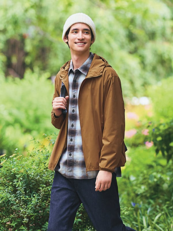 Jaket Parka Saku Proteksi Sinar UV (Water-Repellent NANODESIGN)