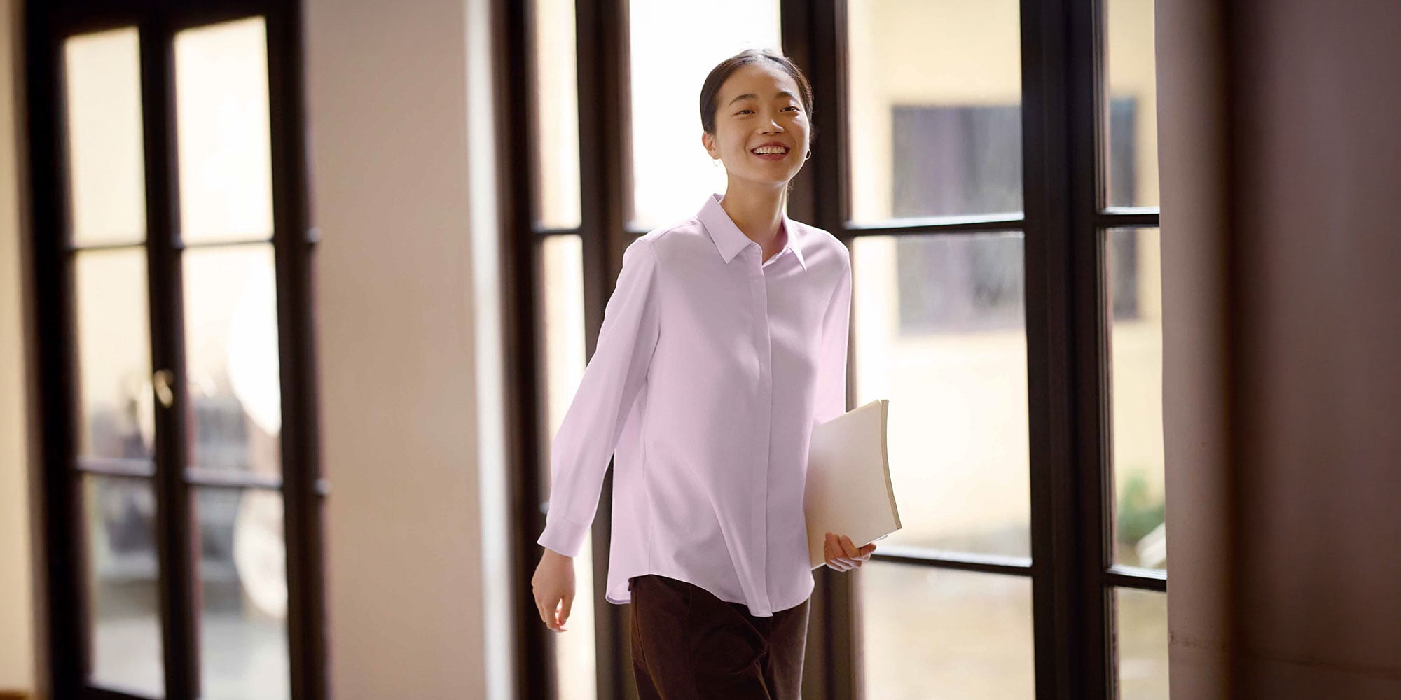 UNIQLO At Work | Rayon Blouse