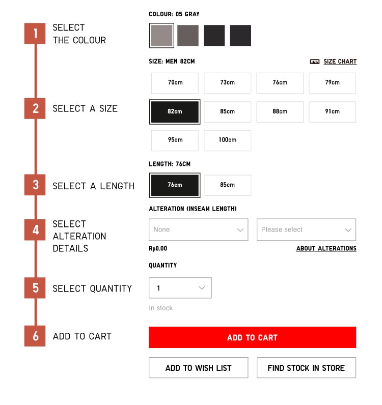 Online Alteration Service