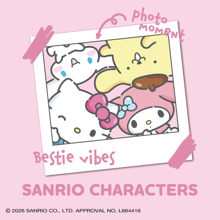 Lineup Sanrio characters