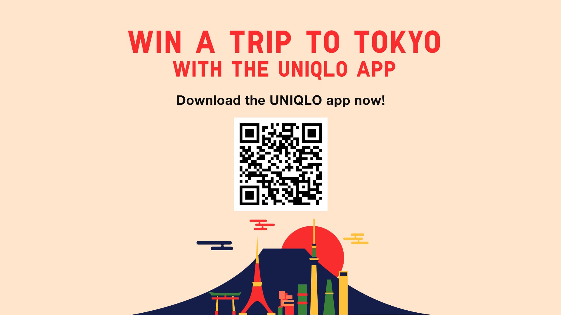 Win a Trip to Tokyo with UNIQLO App
