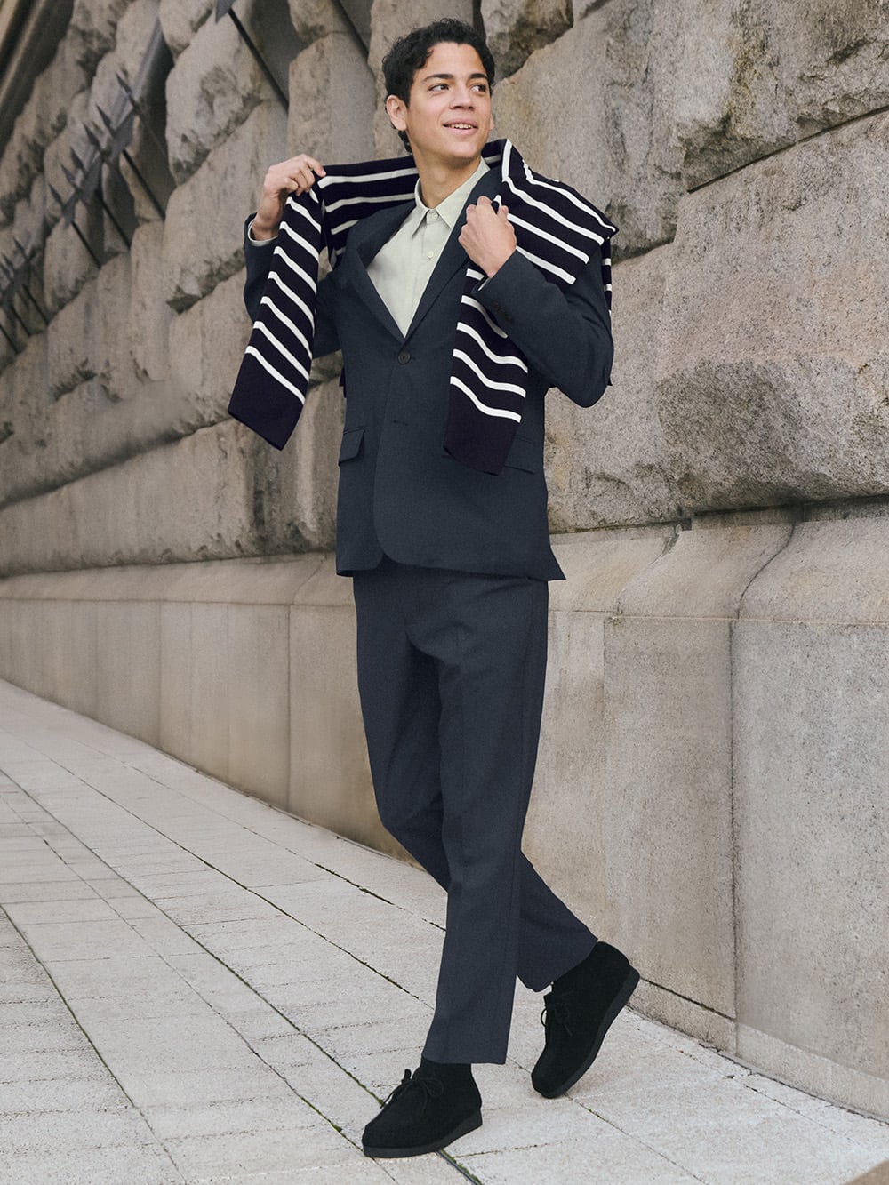 ウォッシャフﾞルテーラートﾞシﾞャケット×ウォッシャフﾞルテーハﾟートﾞトラウサﾞー