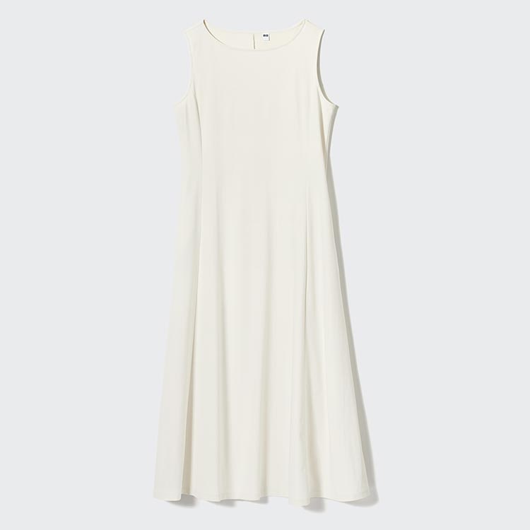 White dress fashion uniqlo