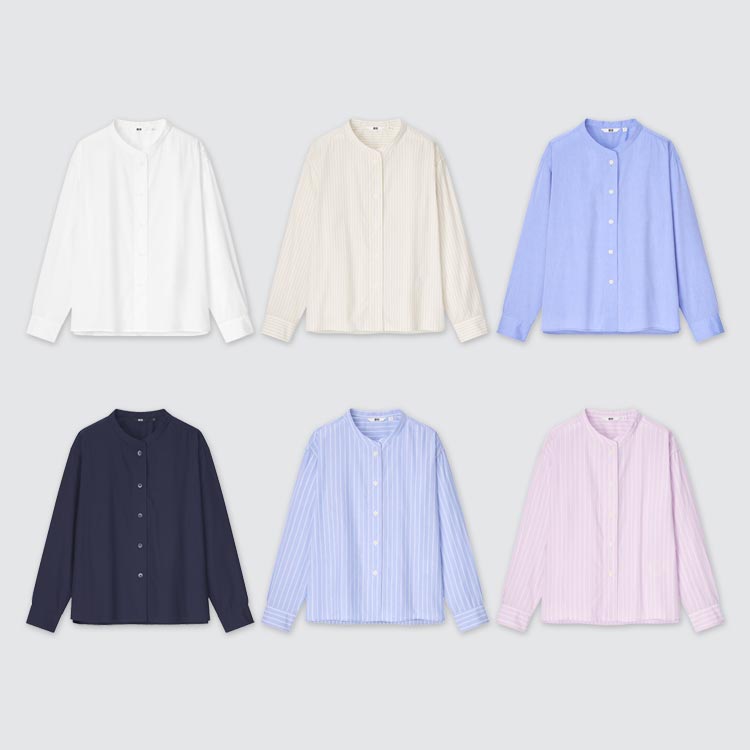 2022 Spring/Summer ] WOMEN CASUAL SHIRTS, UNIQLO UPDATE