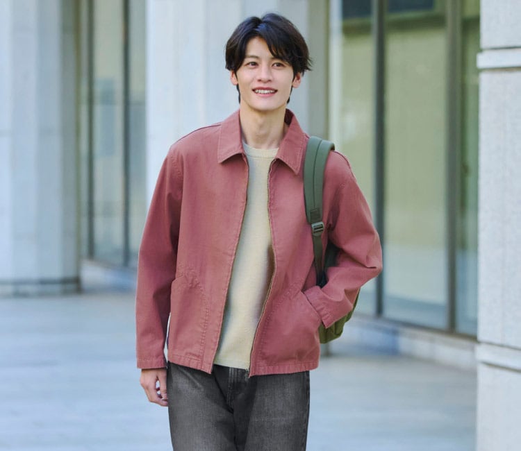 冬の寒さもこれ一枚 モデル画像