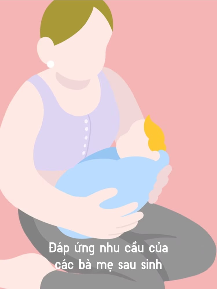 Perfect for the needs of postpartum moms