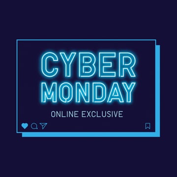 An image of Cyber Monday is Here