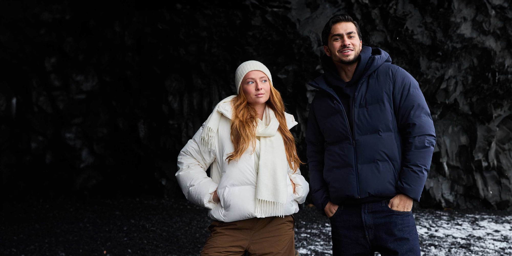 @ilonaaln​ & @clovis.fillion wearing Seamless Down jackets