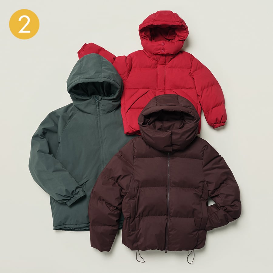 ウォームパデッドアウター