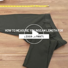 Measuring inseam for Formal Pants