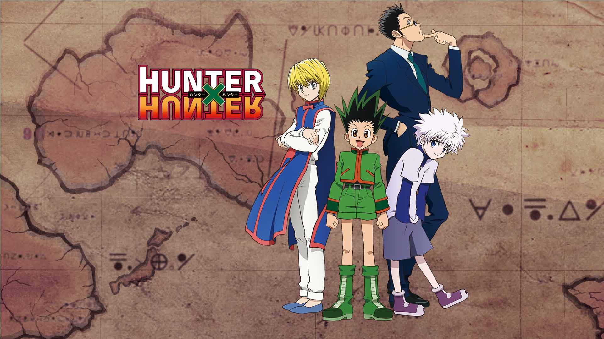 mail call Hunter x Hunter complete series on blu and world