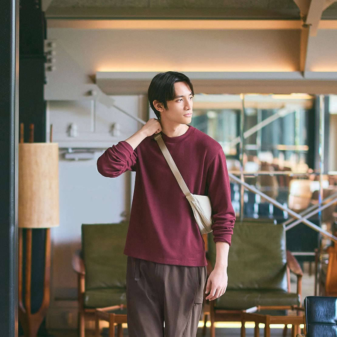 メンズのフリース商品一覧ページはこちらから。