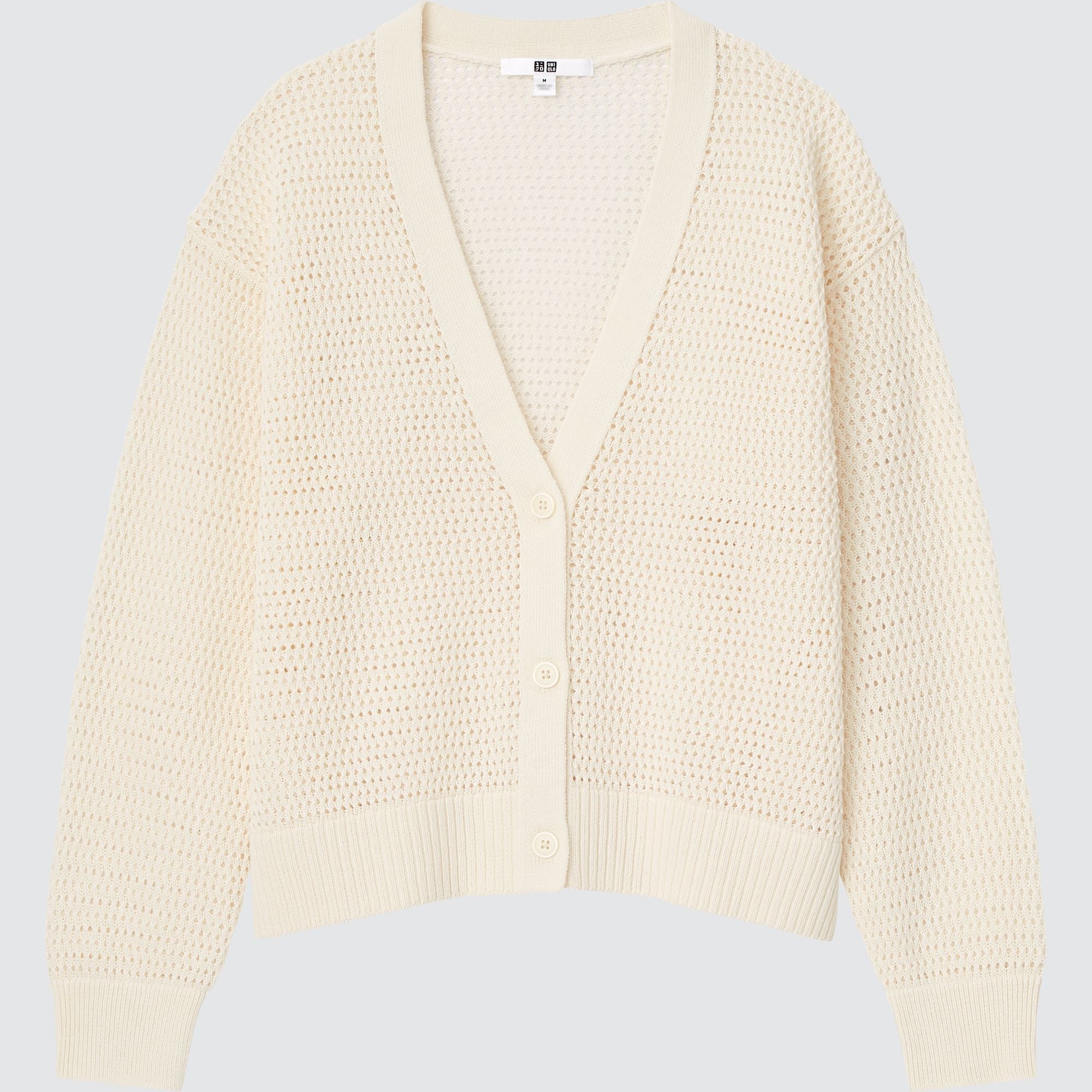 Mesh Long Sleeve Short Cardigan