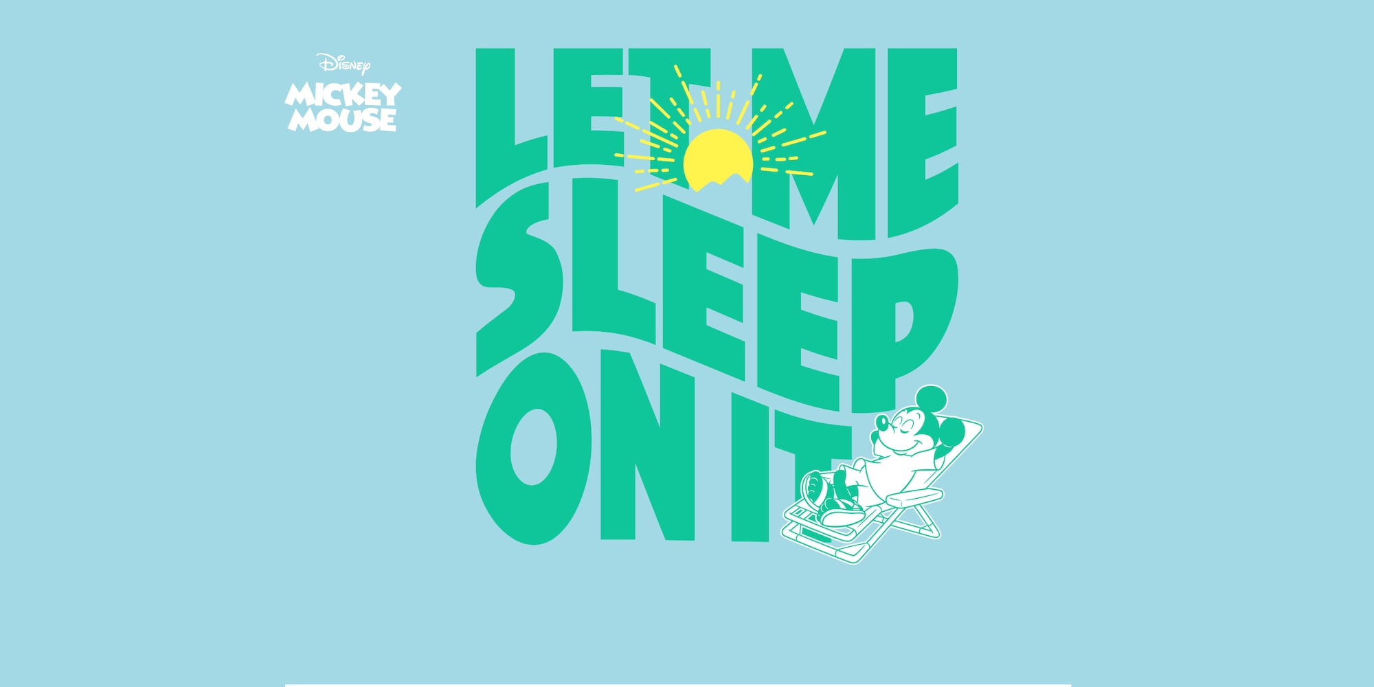 A collection of T-shirts featuring your favorite Disney Characters and endearing slogans.