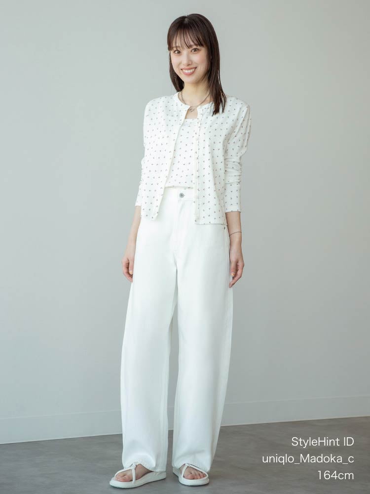 バギーカーブジーンズ ウェーブ モデル画像