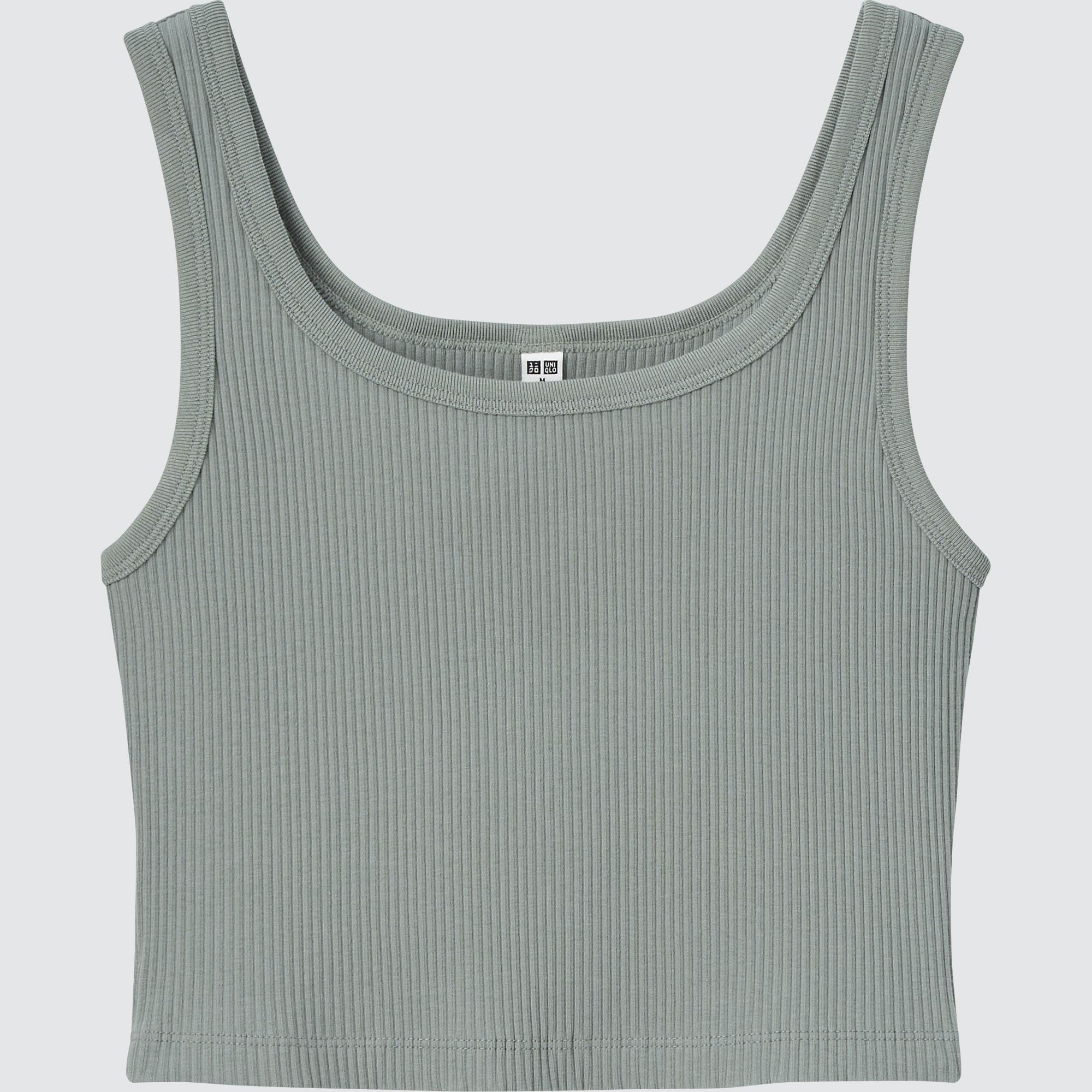 Ribbed Cropped Tank Top