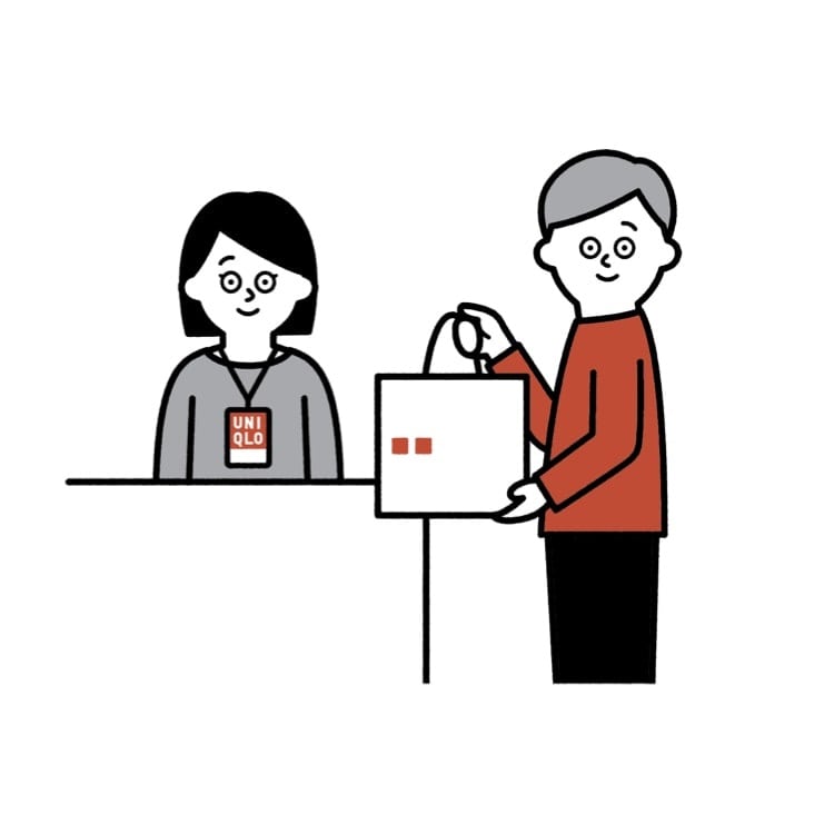 Choose Click & Collect, you can get free shipping even if you shop from the online store.