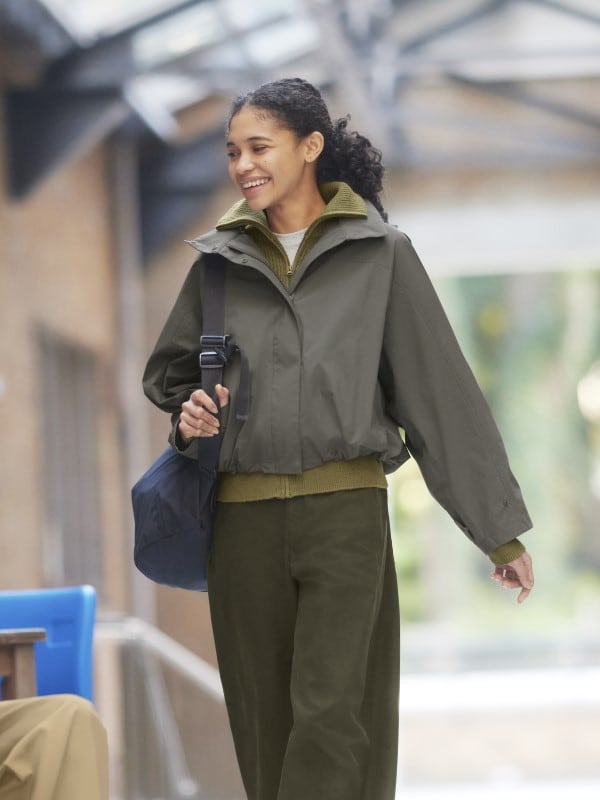 W_Windproof Stand Blouson