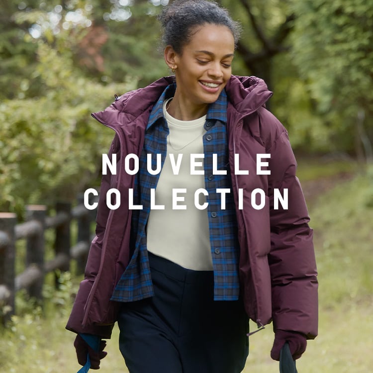 Nouvelle Collection. Redirige vers la page des nouveautés pour femme