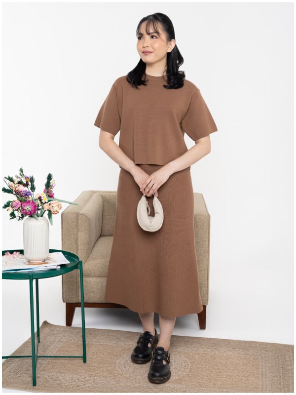 Washable Milano Ribbed Sweater Size M